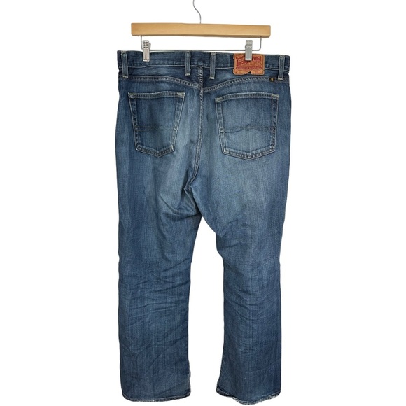 Lucky Brand Men's 181 Relaxed Fit Straight in Ol Chevy Nova Wash Size 34 - Picture 2 of 12